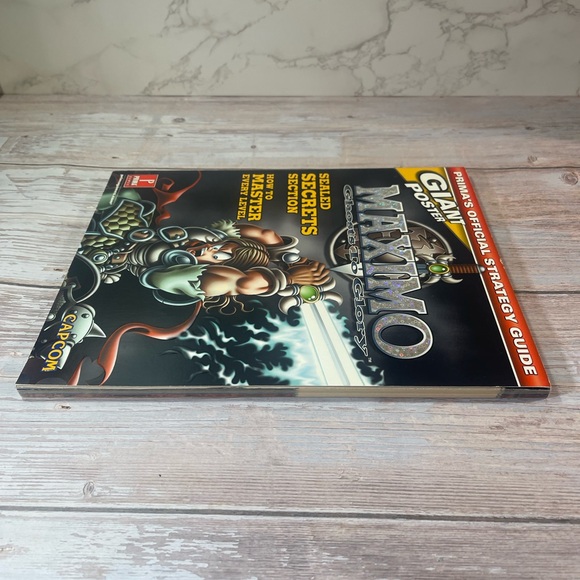 MAXIMO: GHOSTS TO GLORY Official Strategy Guide No Poster (Prima, 2002) - Picture 5 of 8